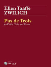 Pas de Trois Violin, Cello and Piano Trio cover